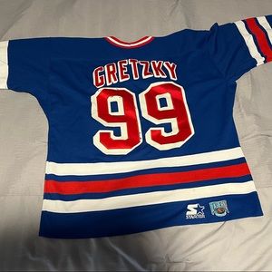 Kids XL Rangers Authentic Gretzky Jersey